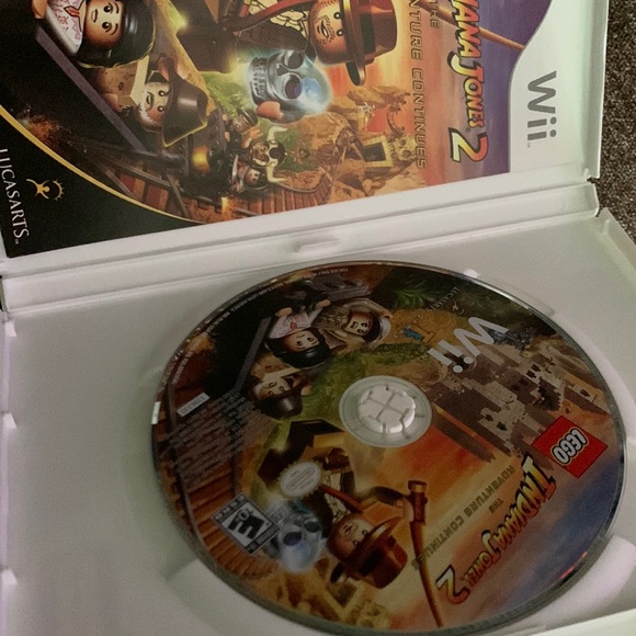 🔵 Wii Indiana Jones set of 2 - Picture 8 of 9
